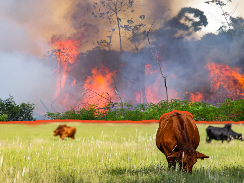 The Amazon Ablaze: Bolsonaro and the Meat Industry Are Fuelling the Flames