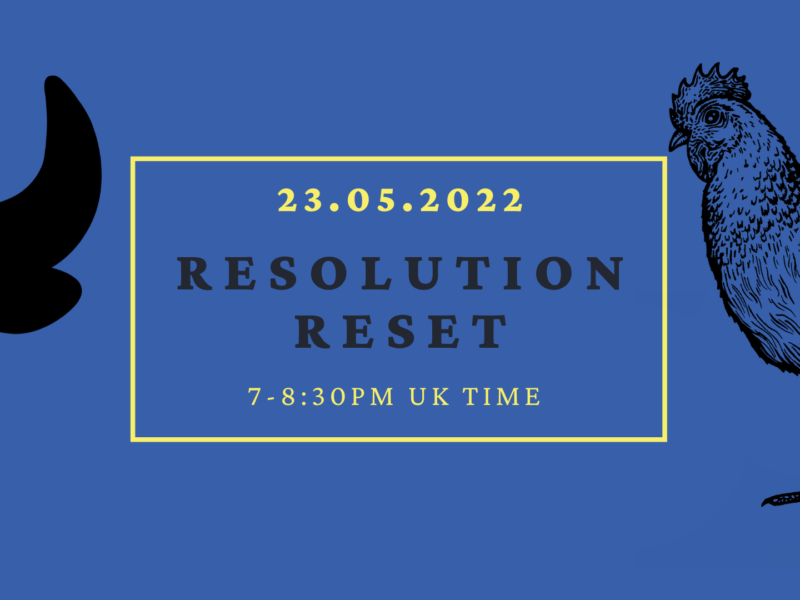 Resolution Reset – How to prepare yourself before uncomfortable conversations