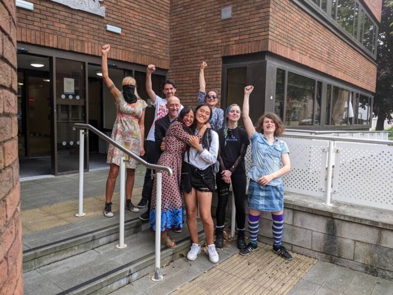 8 Protestors Found ‘Not Guilty’ after Blockading the UK’s Largest Dairy Facility